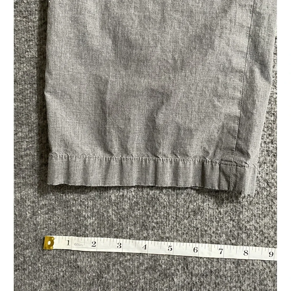 J Crew Bedford Pants Mens Gray Straight Leg Business Casual Workwear 33x32